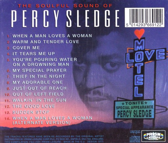 Percy Sledge: Oulful Sound Of [CD]