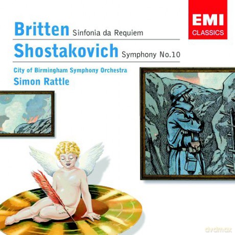 Britten/shostakovich: Britten: Sinfonia Da Requiem/shostakovich: Symphony No. 10 [CD]