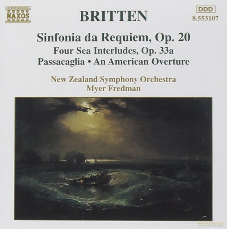 Benjamin Britten: Britten: Sinfonia Da Requiem; Four Sea Interludes; Passacaglia [CD]