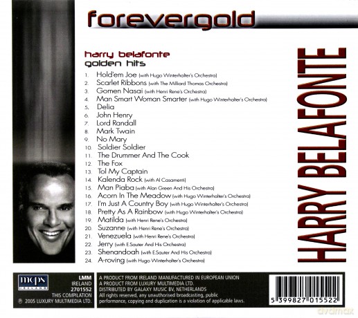 Harry Belafonte: Golden Hits [CD]
