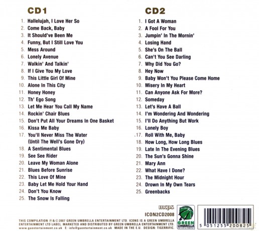 Ray Charles: Icons [2CD]