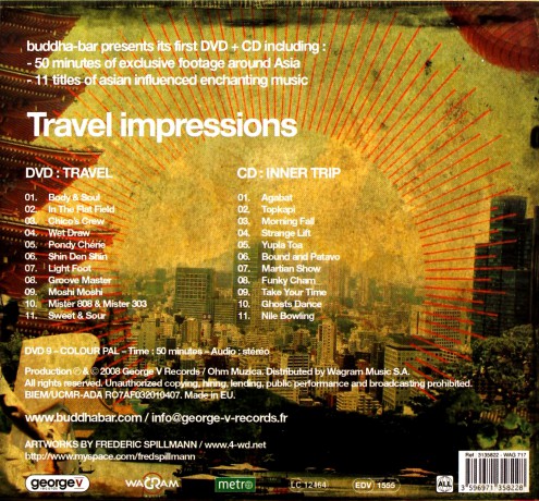 Buddha Bar Presents Travel Impressions [2CD]