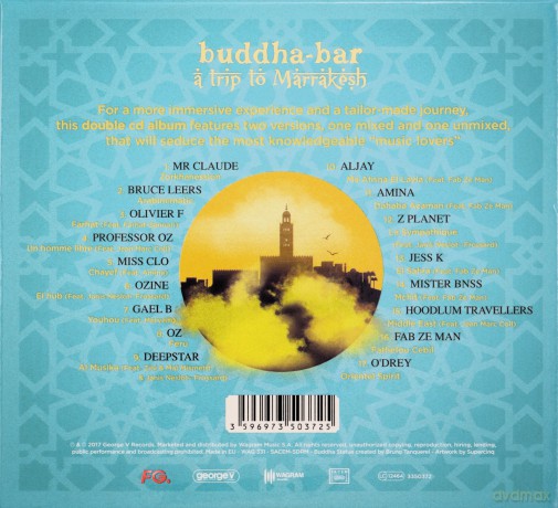 Buddha Bar Travel - A Trip To Marrakesh [2CD]