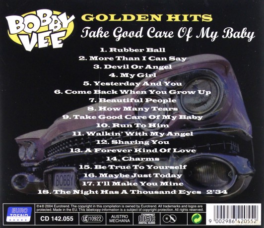 Vee Bobby: Golden Hits [CD]