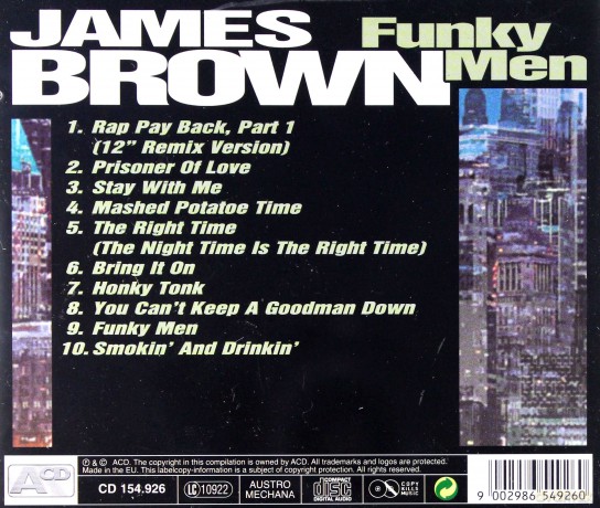 James Brown: Funky Men [CD]