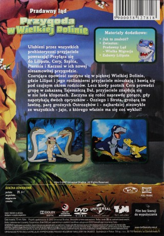 Pradawny ląd 2. Przygoda w Wielkiej Dolinie [DVD]
