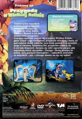 Pradawny ląd 2. Przygoda w Wielkiej Dolinie [DVD]