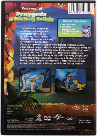 Pradawny ląd 2. Przygoda w Wielkiej Dolinie [DVD]