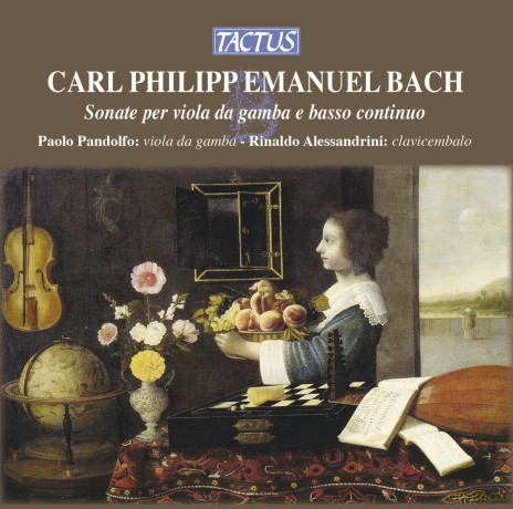 C.P.E. Bach: c.p.e. Bach: Viola Da Gamba Sonatas [CD]