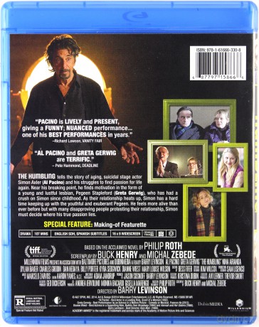 The Humbling (Upokorzenie) [Blu-Ray]