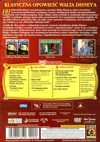 101 Dalmatyńczyków edycja specjalna [2DVD] (Disney)