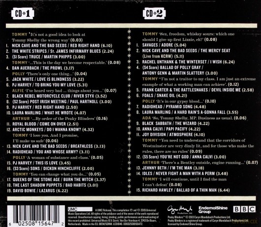 Peaky Blinders soundtrack [2CD]
