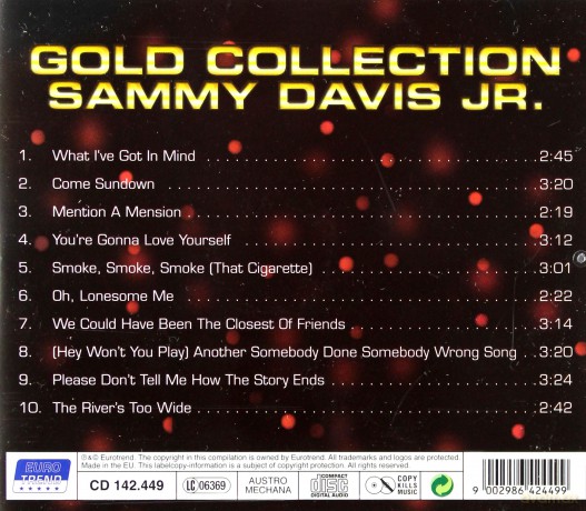 Sammy Davis Jr.: Gold Collection [CD]
