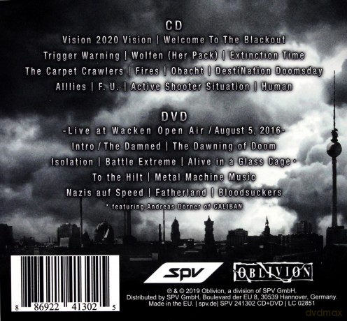 Die Krupps: Vision 2020 Vision (digipack) [CD]+[DVD]