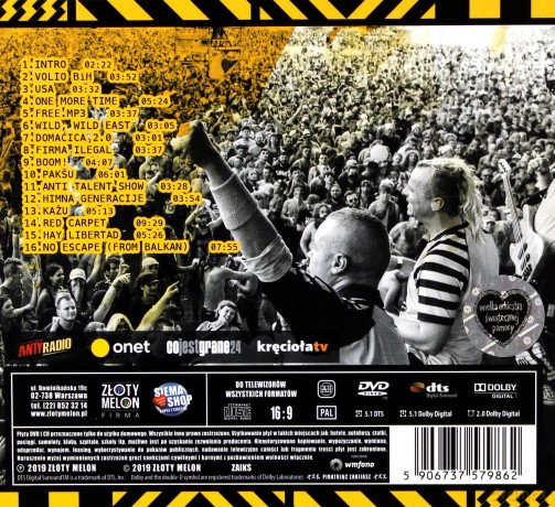 Dubioza Kolektiv: Pol'and'Rock Festival 2018 [CD]+[DVD]