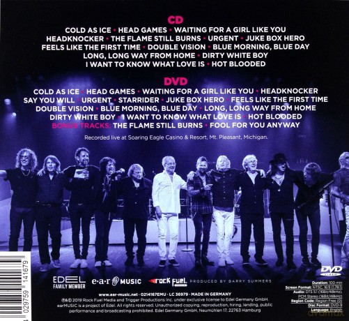 Foreigner: Double Vision Then And Now (digipack) [CD]+[DVD]