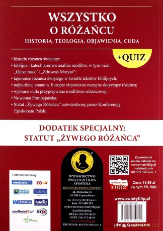 Wszystko o różańcu - Wacław Stefan Borek [KSIĄŻKA]