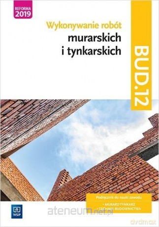 Wykonywanie robót murarskich i tynkarskich BUD.12 - Mirosława Popek [KSIĄŻKA]