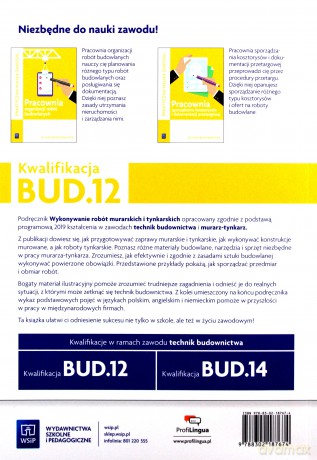 Wykonywanie robót murarskich i tynkarskich BUD.12 - Mirosława Popek [KSIĄŻKA]