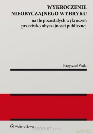 Wykroczenie nieobyczajnego wybryku na tle - Krzysztof Wala [KSIĄŻKA]