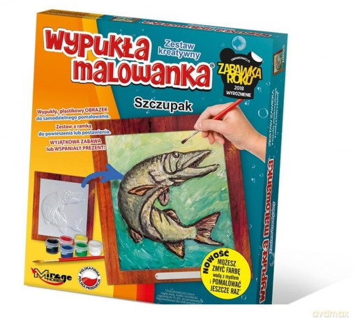 Wypukła Malowanka - Ryba Szczupak