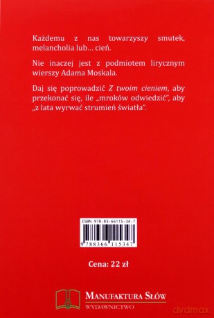 Z twoim cieniem - Adam Moskl [KSIĄŻKA]