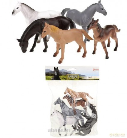 Zestaw 5 figurek koni Animal World [FIGURKA]