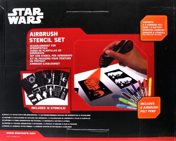 Zestaw Airbrush do tatuaży Star Wars (Gwiezdne Wojny)