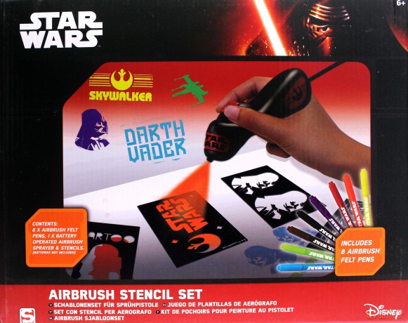 Zestaw Airbrush do tatuaży Star Wars (Gwiezdne Wojny)