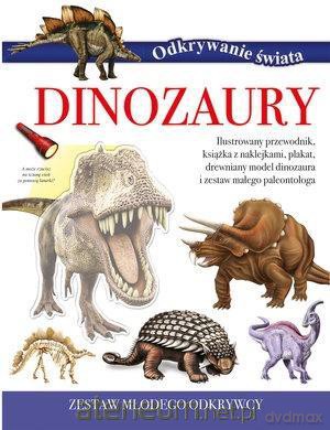 Zestaw młodego odkrywcy. Dinozaury [KSIĄŻKA]