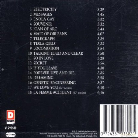 Omd: The Best Of [CD]