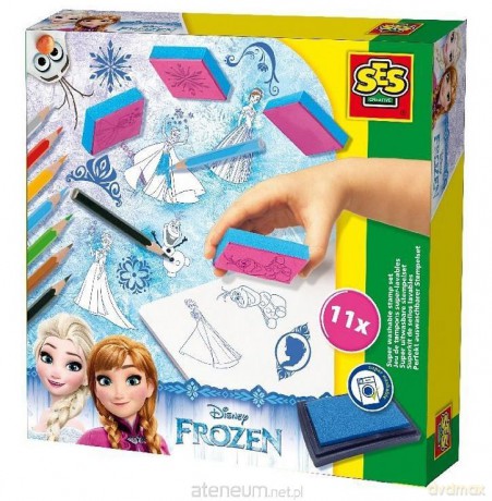 Zestaw pieczątek - Frozen