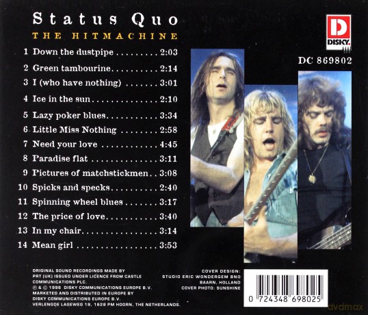 Status Quo: The Hitmachine [CD]