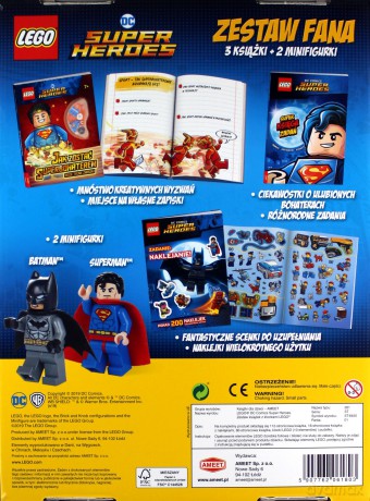 Zestwa Fana. Lego DC Super Heroes [KSIĄŻKA]