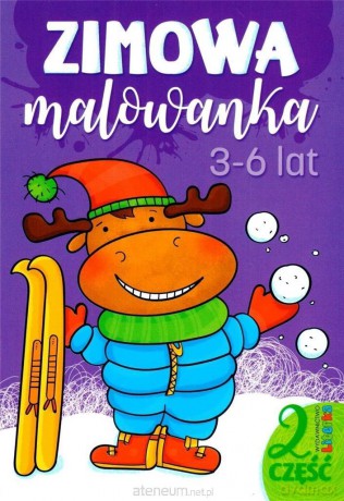 Zimowa malowanka. 3-6 lat cz.2 [KSIĄŻKA]