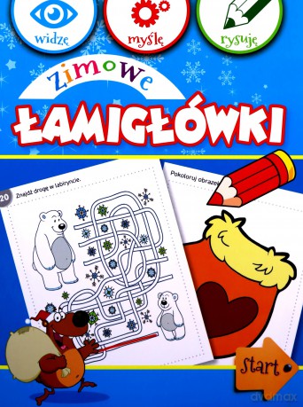 Zimowe łamigłówki - Anna Wiśniewska [KSIĄŻKA]