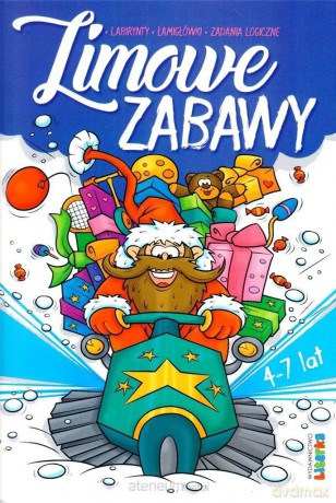 Zimowe Zabawy. Łamigłówki, labirynty 4-7 lat [KSIĄŻKA]