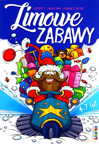 Zimowe Zabawy. Łamigłówki, labirynty 4-7 lat [KSIĄŻKA]