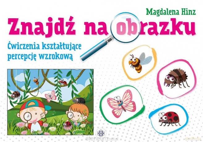 Znajdź na obrazku. Ćw. kształtujące percepcję [KSIĄŻKA]