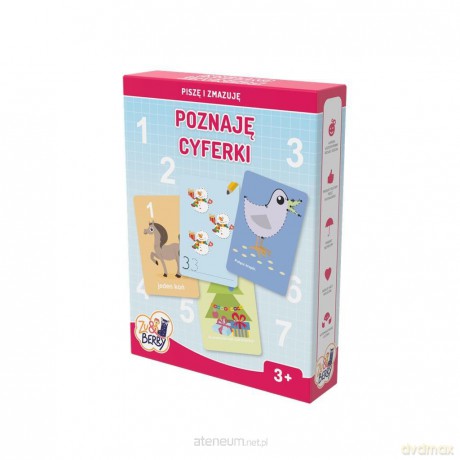 Zu&Berry - Poznaję cyferki. Nowe wydanie [GRA]