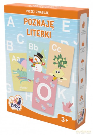 Zu&Berry - Poznaję literki. Nowe wydanie [GRA]