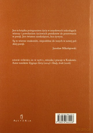 Pożegnanie. Wyjaśnienie - Adam Górski [KSIĄŻKA]