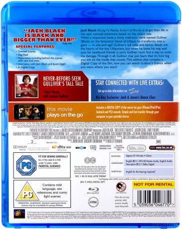 Podróże Guliwera [Blu-Ray]+[DVD]