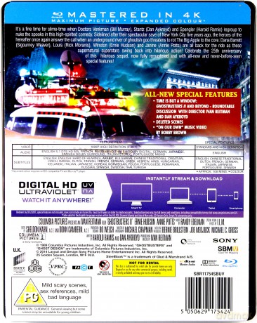 Ghostbusters II (Pogromcy duchów II) (Limited) (steelbook) [Blu-Ray]