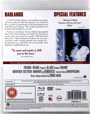 Badlands [Blu-Ray]+[DVD]