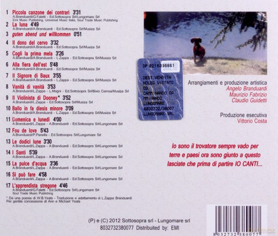Angelo Branduardi: Camminando Camminando [CD]