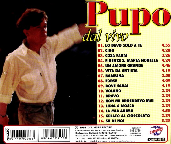Pupo: Canada's Wonderland [CD]