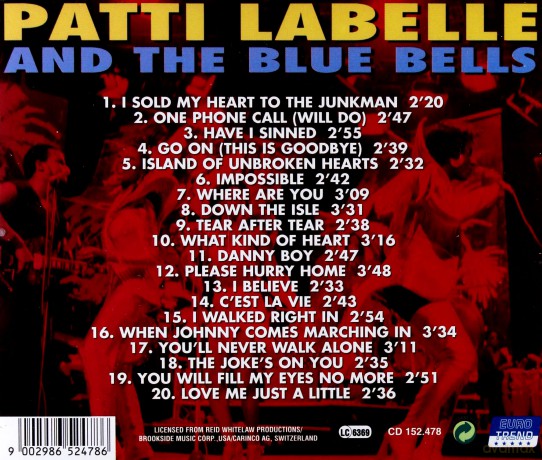 Pat Labelle And The Blue Bells: Pat Labelle And The Blue Bells [CD]
