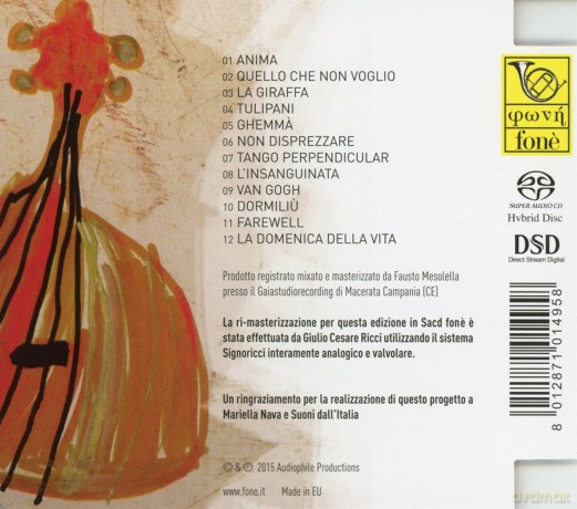 Fausto Mesolella: Canto Stefano [CD]