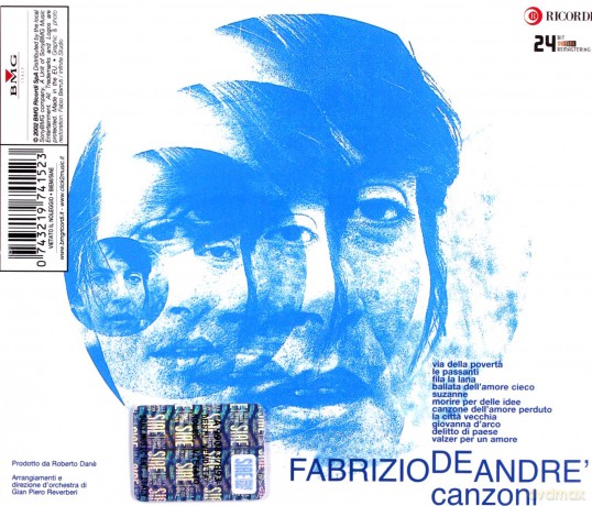 Fabrizio De Andre: Canzoni [CD]